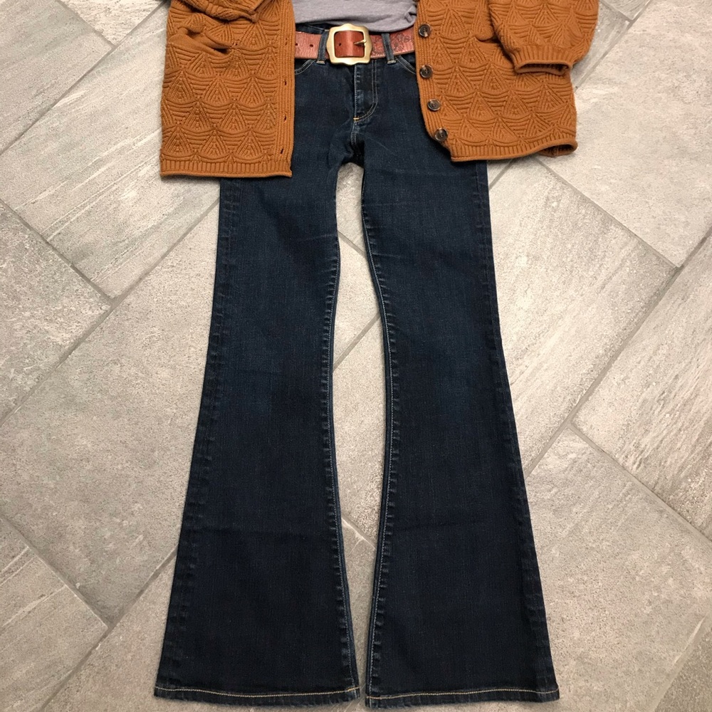 AG Adriano Goldschmeid Farrah 70s Bell Bottom Jean